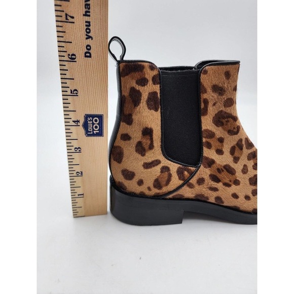 Cole Haan Grand 360 Calf Hair Leopard Print Chelsea Boot Size 6.5 New - Picture 9 of 12